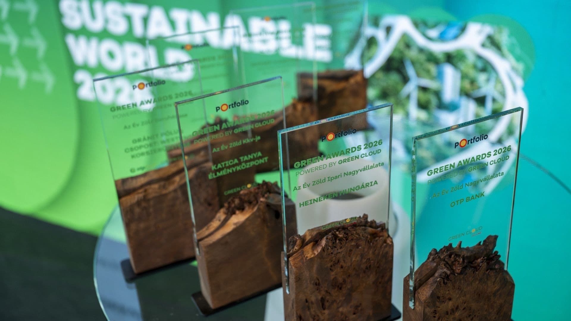 A Green Awards 2026 díjai.